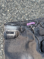 Faded Gray Carpenter Denim