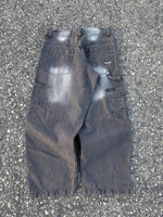 Faded Gray Carpenter Denim
