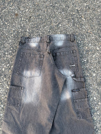 Faded Gray Carpenter Denim