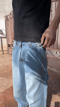 Blue Wash Carpenter Denim